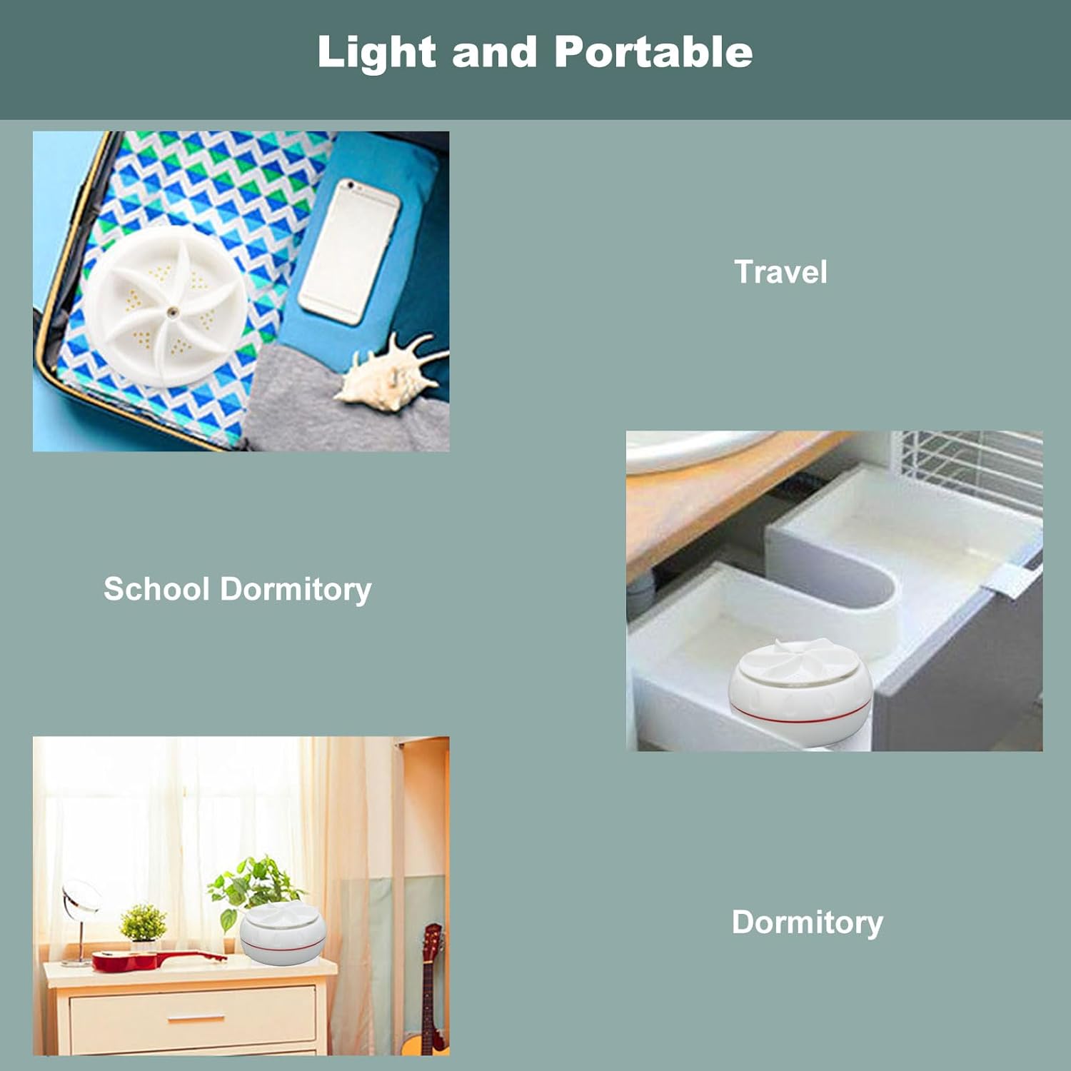 USB-powered mini washing machine, lightweight, ideal for home, camping, and college use. USB-powered mini washing machine, lightweight, ideal for home, camping, and college use.
